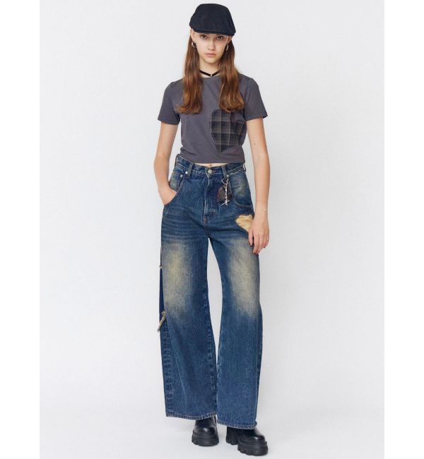 EMODA「ハートルーズジーンズ」|デニム|