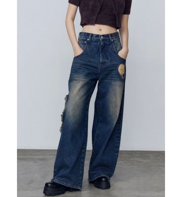 EMODA「ハートルーズジーンズ」|デニム|