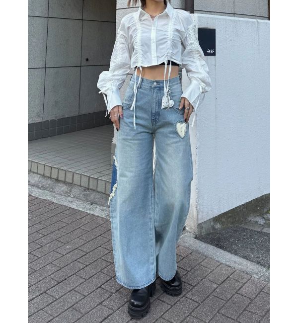 EMODA「ハートルーズジーンズ」|デニム|