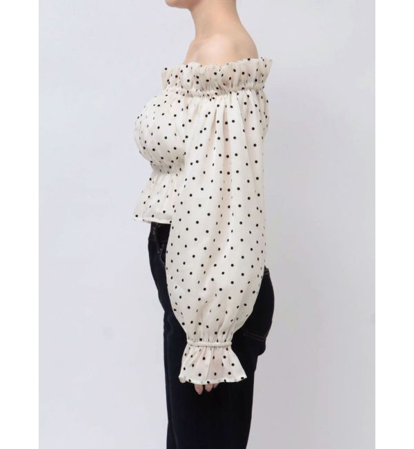 MERCURYDUO「2WAYオフショルシャーリングブラウス」|シャツ・ブラウス|