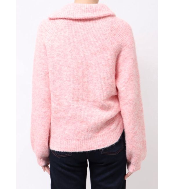 MERCURYDUO「アシメZIPオーバーニット」|ニット・セーター|