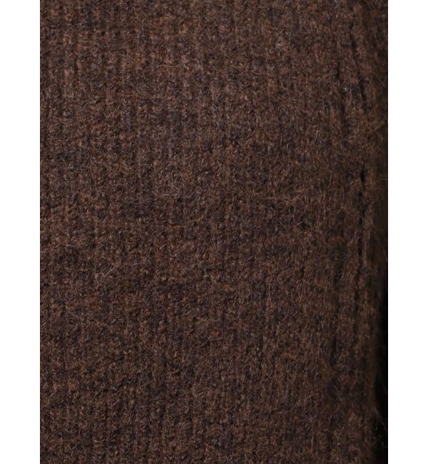 MERCURYDUO「アシメZIPオーバーニット」|ニット・セーター|