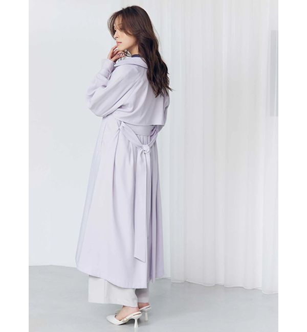 MERCURYDUO「ベーシックトレンチコート」|トレンチコート|