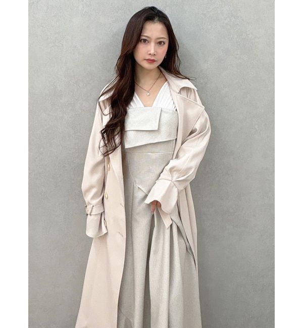 MERCURYDUO「ベーシックトレンチコート」|トレンチコート|