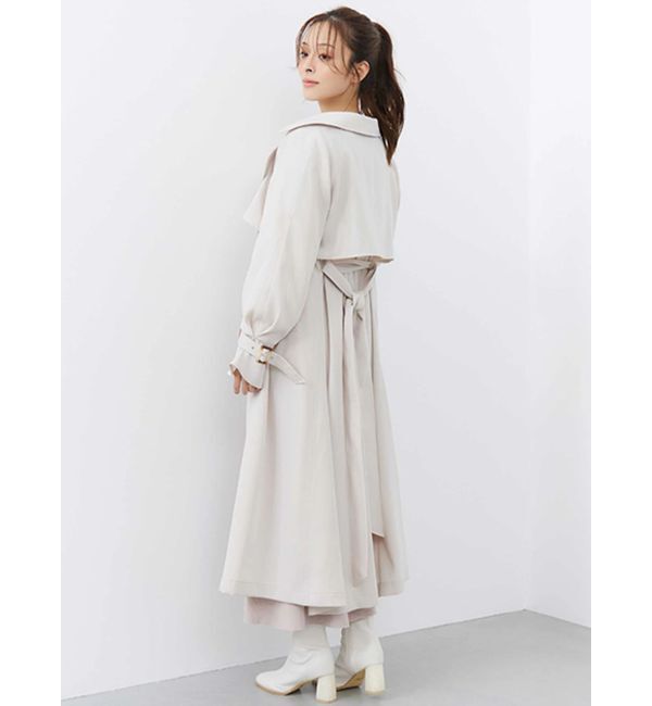 MERCURYDUO「ベーシックトレンチコート」|トレンチコート|