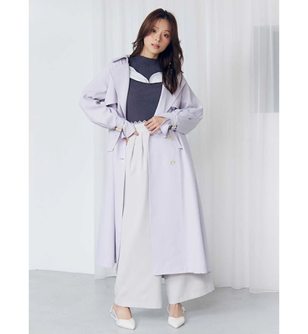 MERCURYDUO「ベーシックトレンチコート」|トレンチコート|