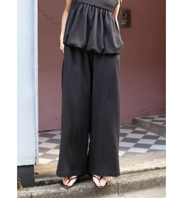 Ungrid「【WEB限定】ジャカードラフパンツ」|その他|