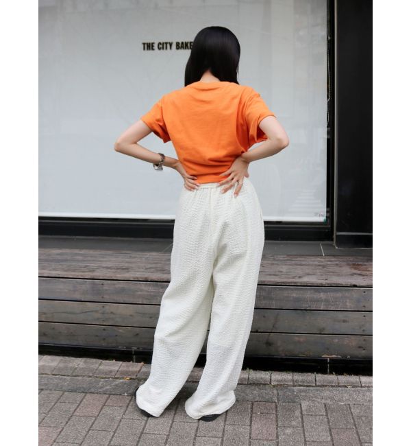 Ungrid「【WEB限定】ジャカードラフパンツ」|その他|