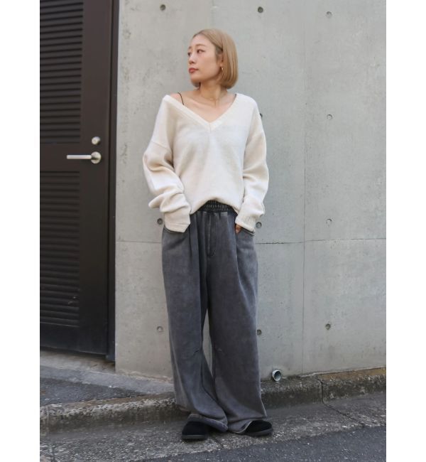 Ungrid「ヴィンテージウォッシュスウェットパンツ」|その他|