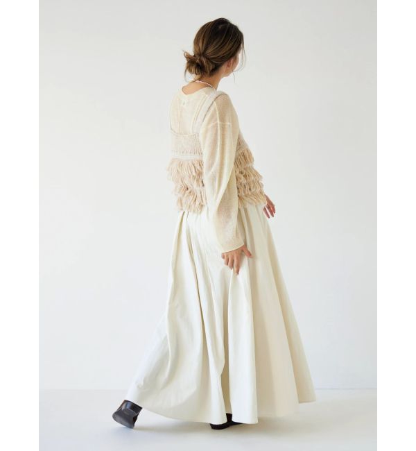 Ungrid「マルチウェイフリンジデザインニットビスチェ」|ニット・セーター|