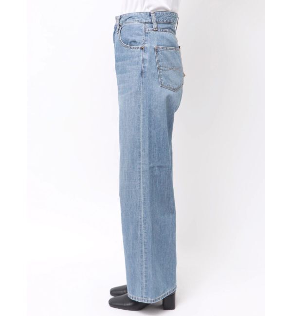 Ungrid「ハイウエストオーガニックコットンルーズデニム」|デニム|