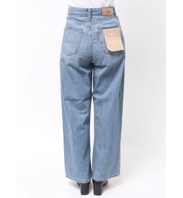 Ungrid「ハイウエストオーガニックコットンルーズデニム」|デニム|