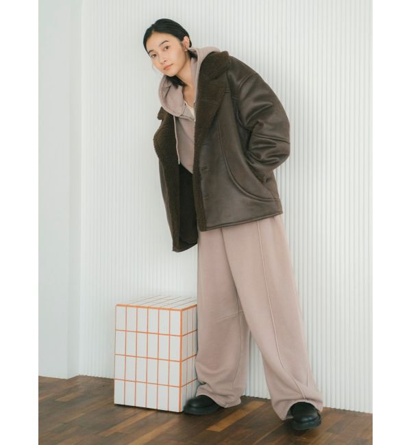Ungrid「ピグメントスウェットルーズパンツ」|その他|