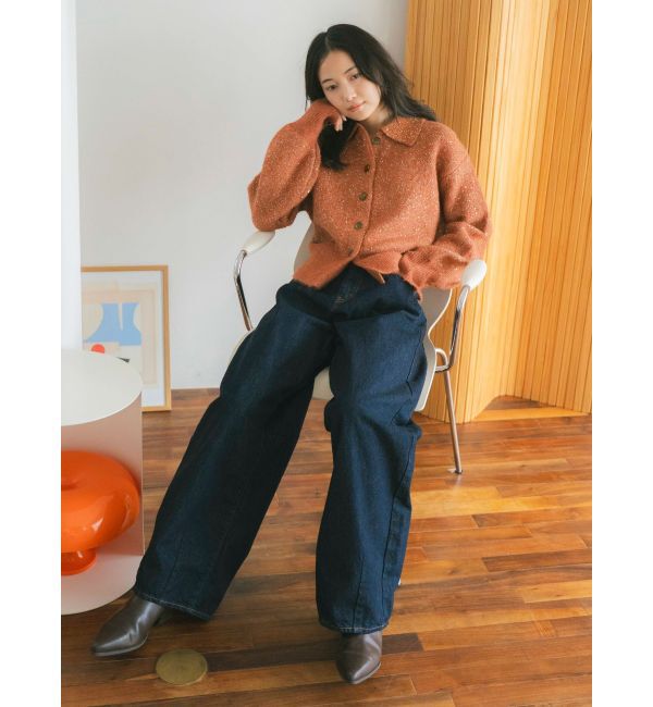 Ungrid「カーブルーズデニム」|デニム|