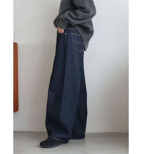 Ungrid「カーブルーズデニム」|デニム|