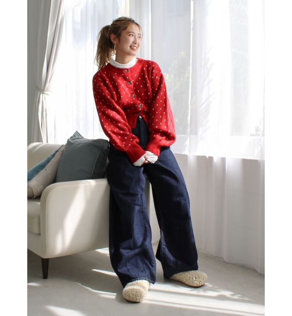 Ungrid「カーブルーズデニム」|デニム|