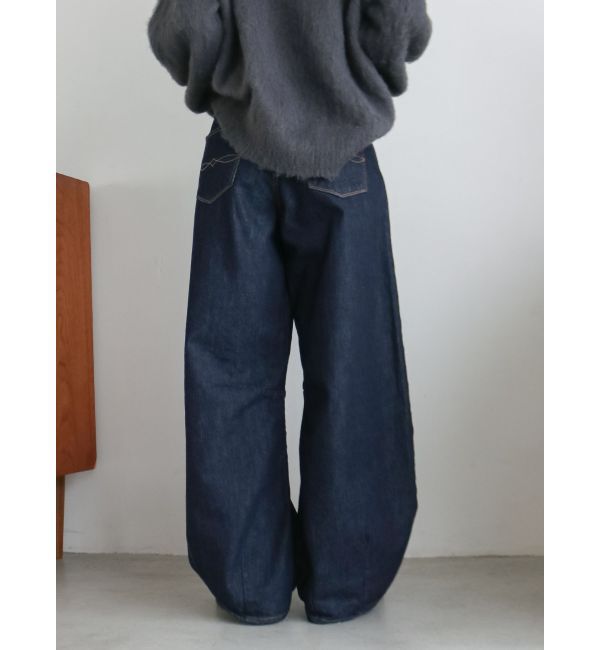 Ungrid「カーブルーズデニム」|デニム|