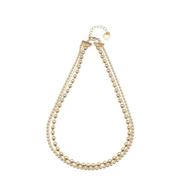 LAGUNAMOON「ミックスボールチェーンネックレス」|ネックレス|