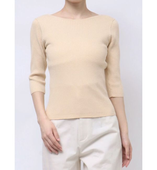 LAGUNAMOON「シルクブレンド2WAYニットプルオーバー」|ニット・セーター|