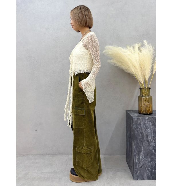 EVRIS「レースグランジデザイントップス」|Tシャツ・カットソー|