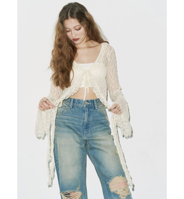 EVRIS「レースグランジデザイントップス」|Tシャツ・カットソー|