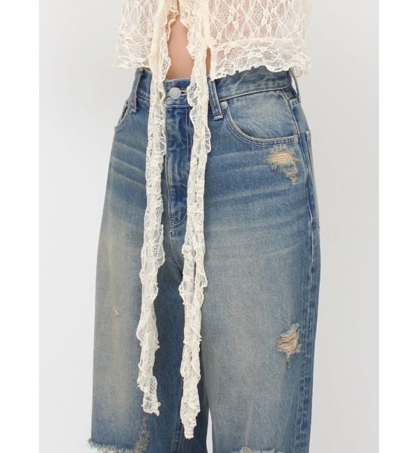 EVRIS「レースグランジデザイントップス」|Tシャツ・カットソー|