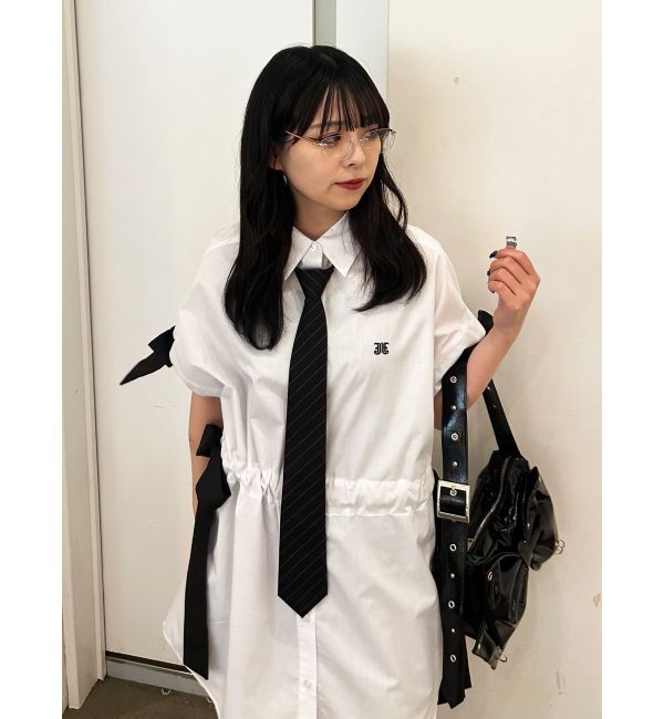 jouetie「ウエストリボンチュニックシャツ」|シャツ・ブラウス|