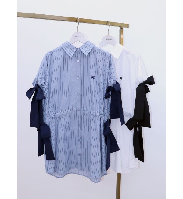 jouetie「ウエストリボンチュニックシャツ」|シャツ・ブラウス|