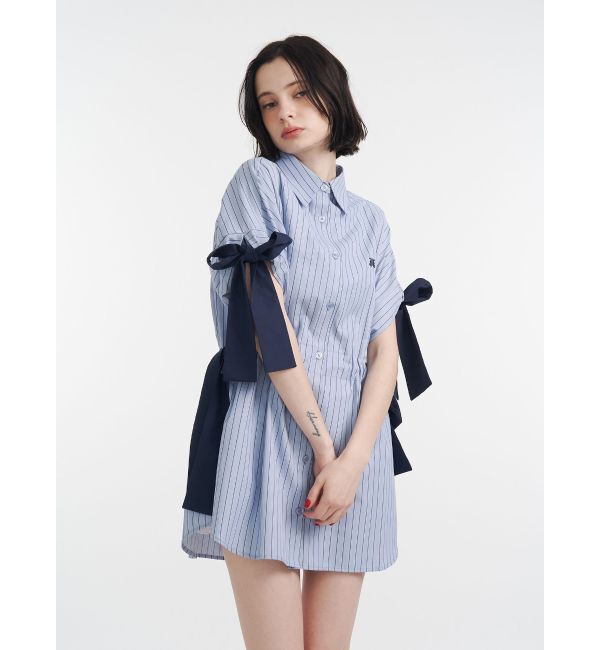 jouetie「ウエストリボンチュニックシャツ」|シャツ・ブラウス|