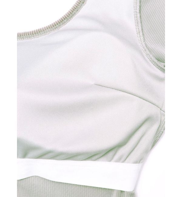 GYDA「VELOUR RIB BACK CROSS TOPS」|Tシャツ・カットソー|