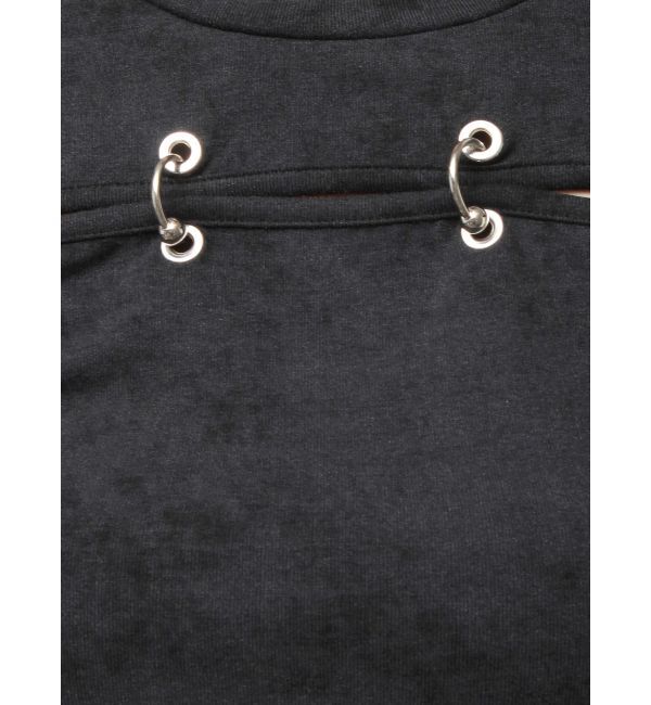 GYDA「OPEN リングトップス」|Tシャツ・カットソー|