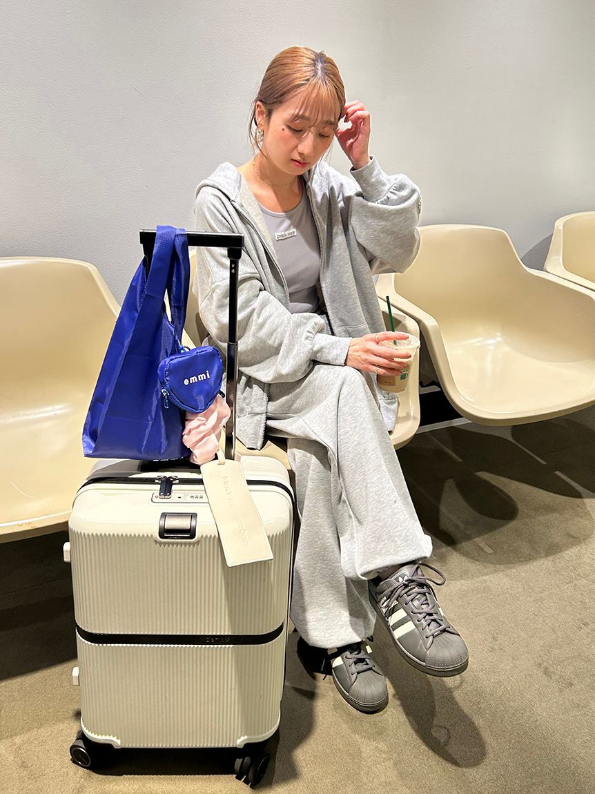 emmi atelier「【10th】ハートチャーム付きエコバッグ」|エコバッグ|