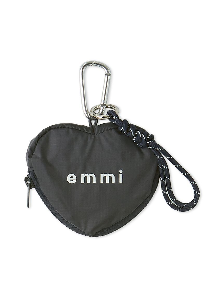 emmi atelier「【10th】ハートチャーム付きエコバッグ」|エコバッグ|