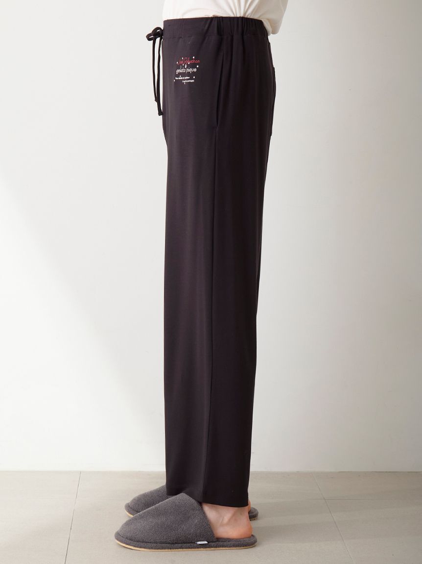 GELATO PIQUE HOMME「【JOEL ROBUCHON】【HOMME】ドットワンポイントロングパンツ」|ルームウェア|