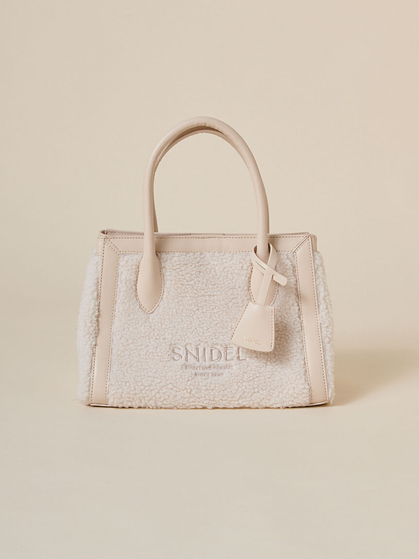 SNIDEL「ボアトート」|トートバッグ|IVR