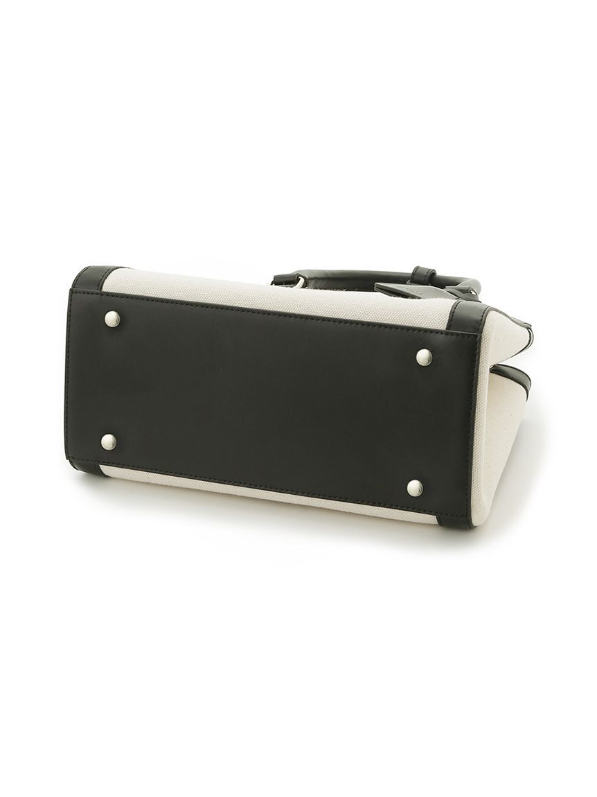 SNIDEL「キャンバスロゴバッグ」|ハンドバッグ|