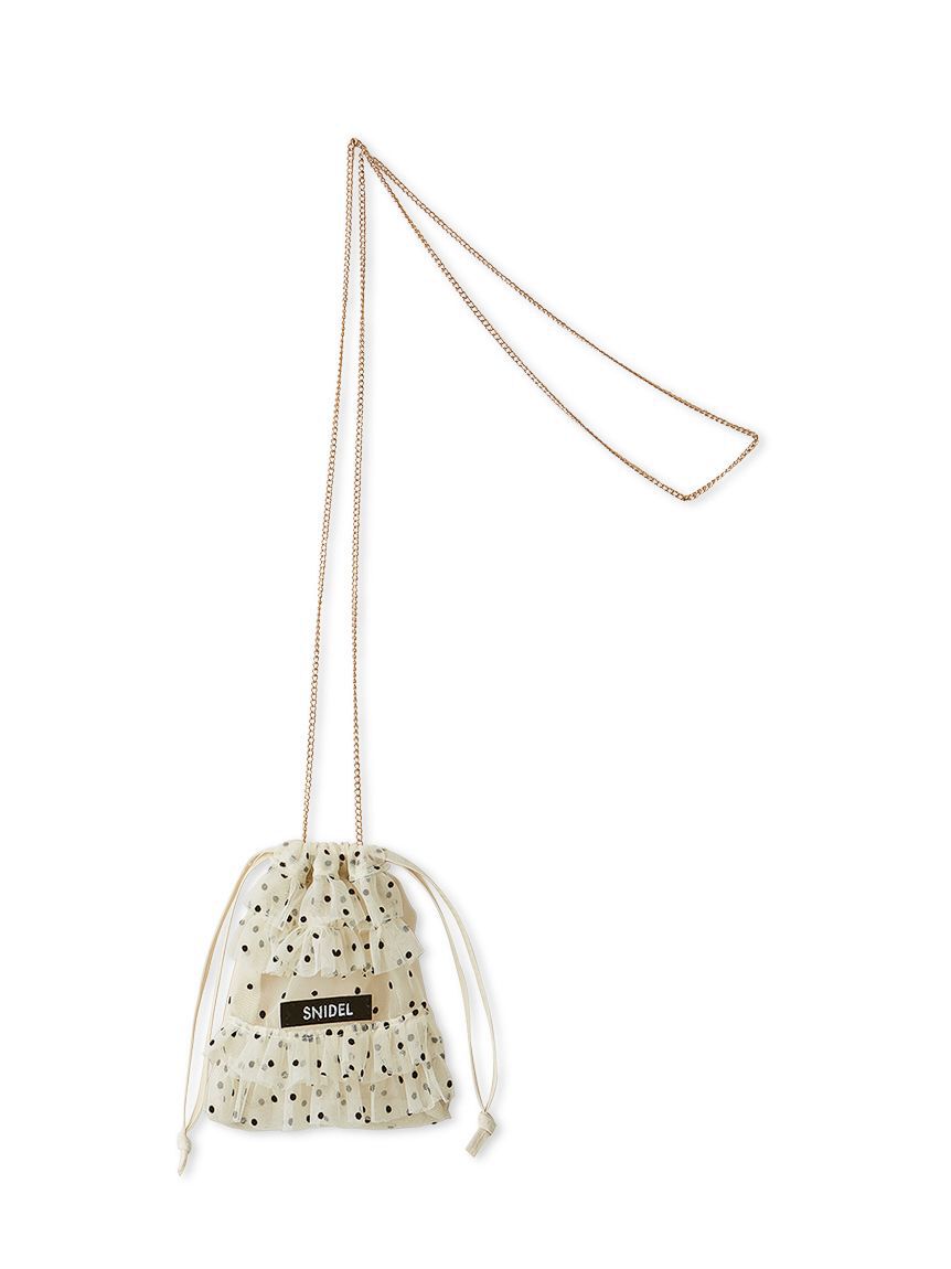 SNIDEL「フリルミニショルダー」|キーケース|