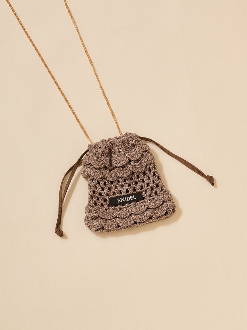 SNIDEL「フリルミニショルダー」|キーケース|BRW