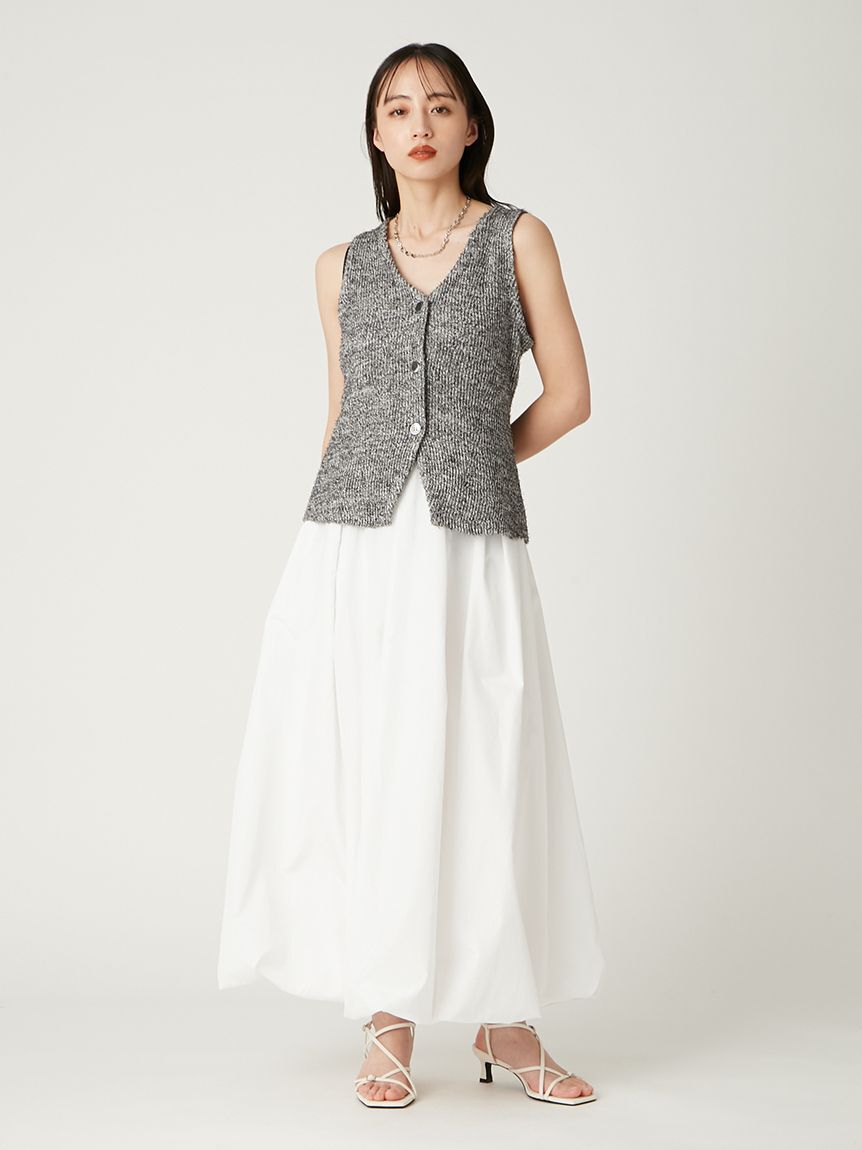 FRAY I.D「タックロングバルーンスカート」|スカート|