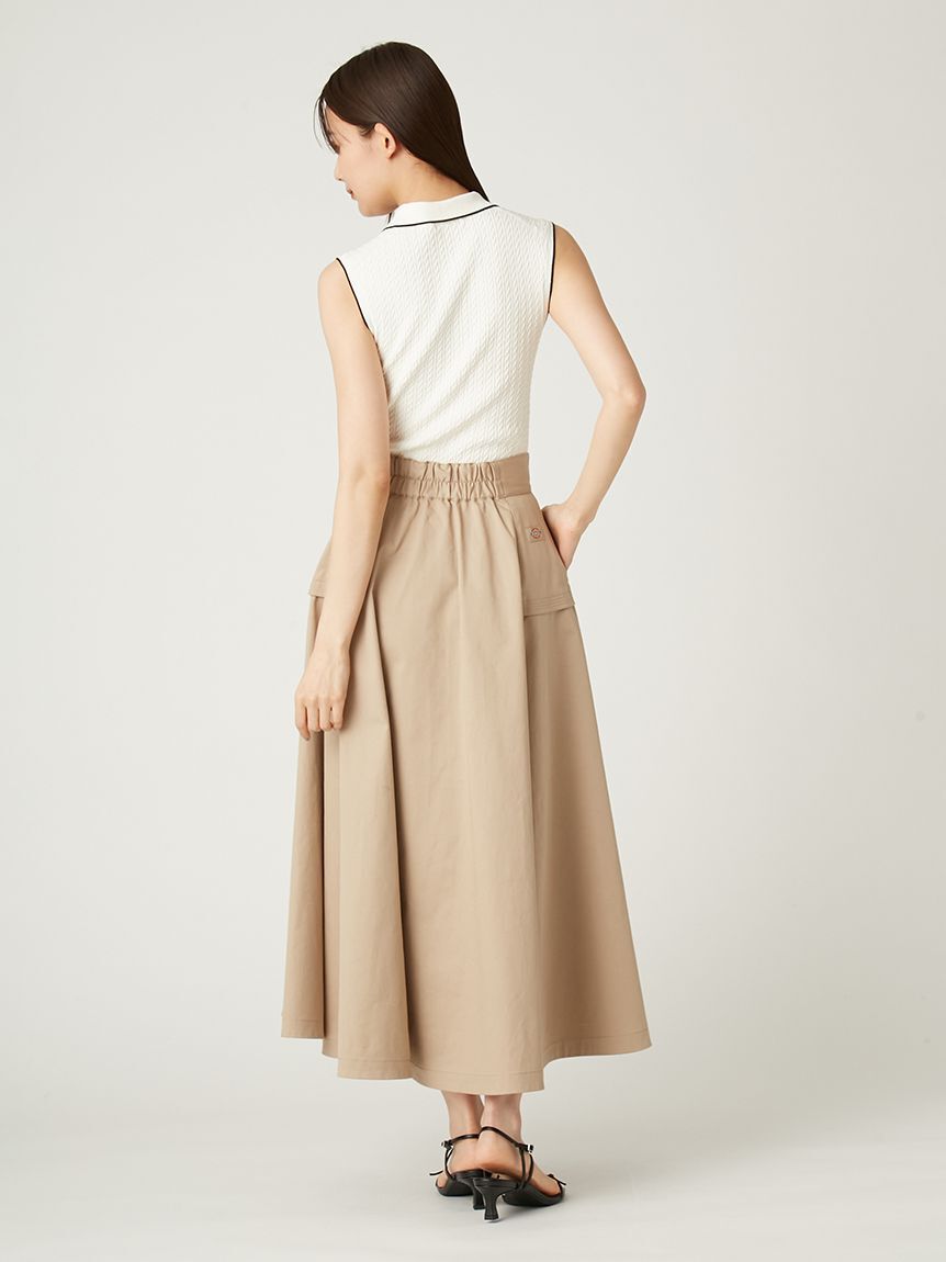 FRAY I.D「【FRAY I.D｜Dickies】チノフレアスカート」|スカート|