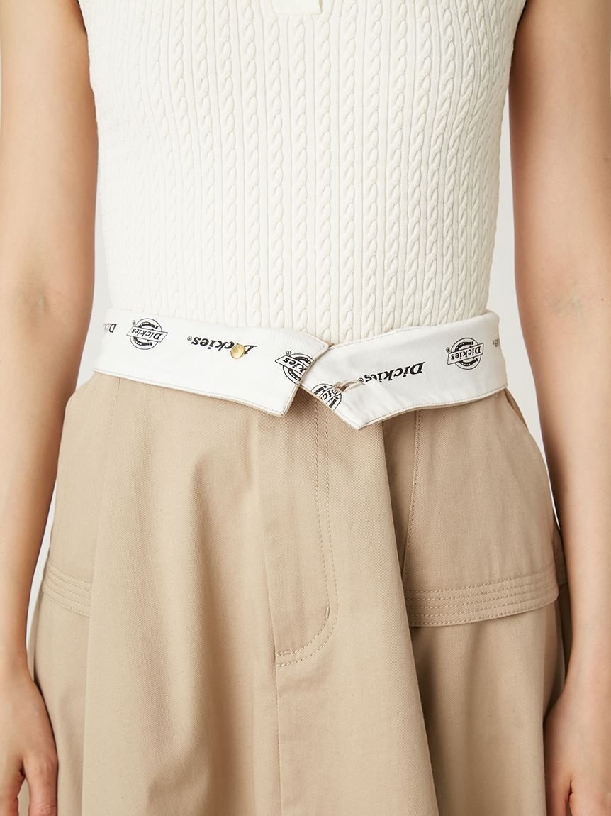 FRAY I.D「【FRAY I.D｜Dickies】チノフレアスカート」|スカート|