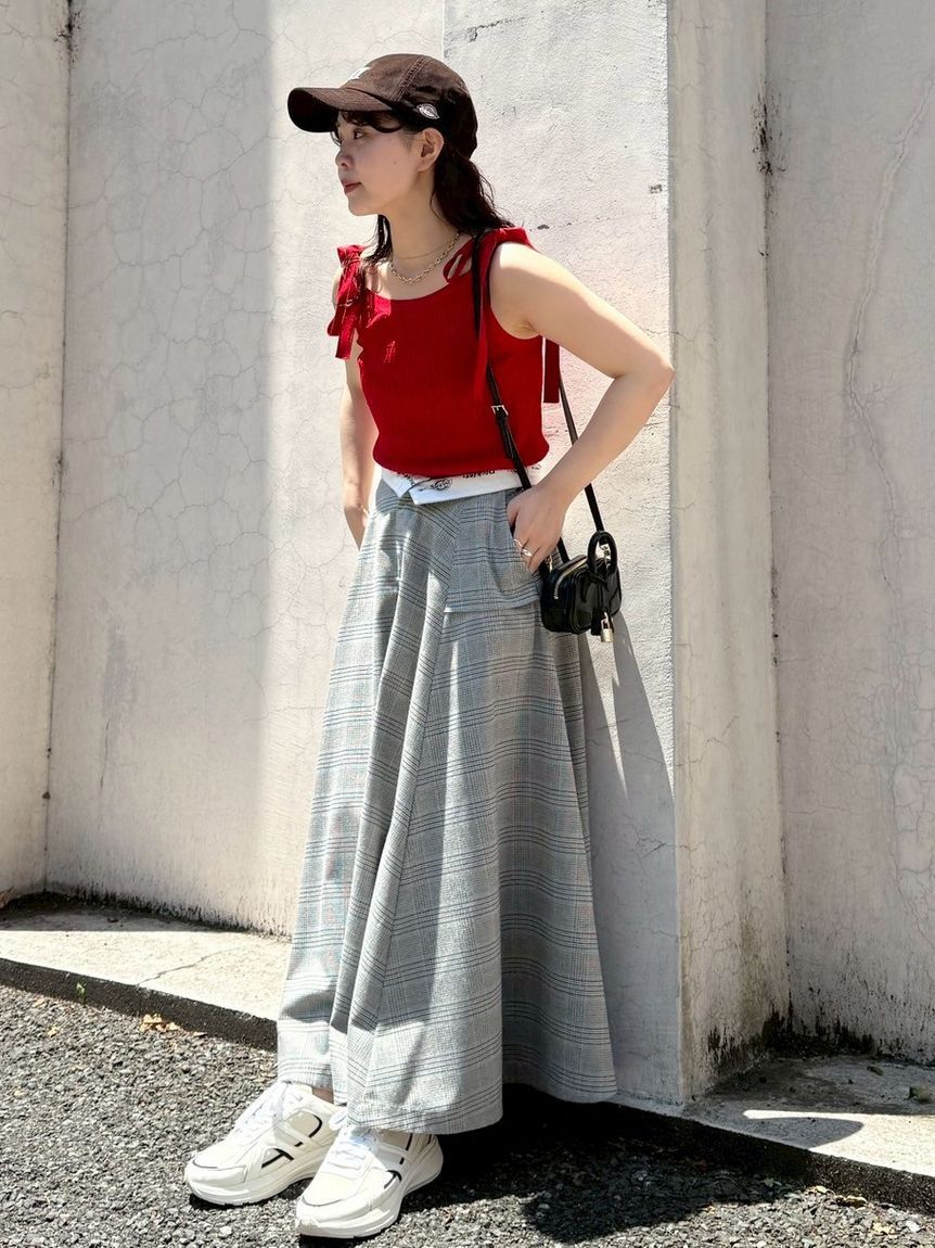 FRAY I.D「【FRAY I.D｜Dickies】チノフレアスカート」|スカート|