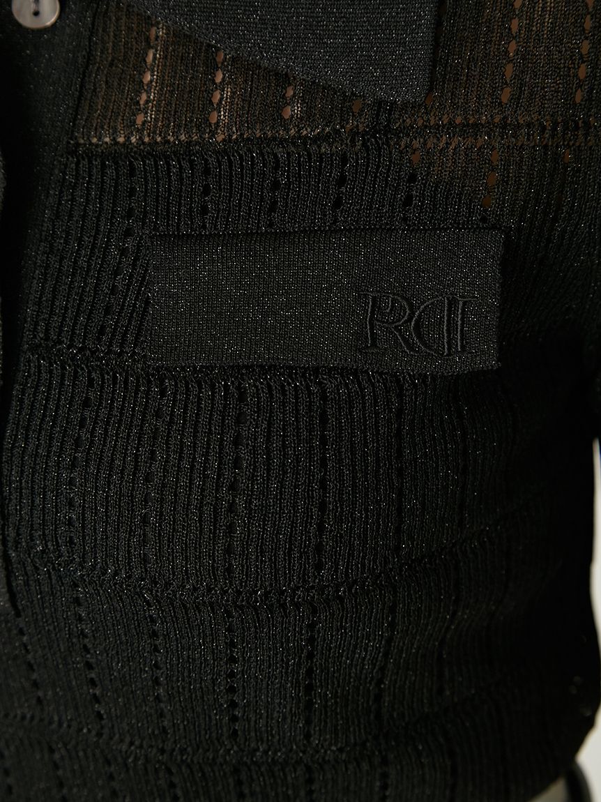 FRAY I.D「アイレットシアーポロニット」|ニット・セーター|