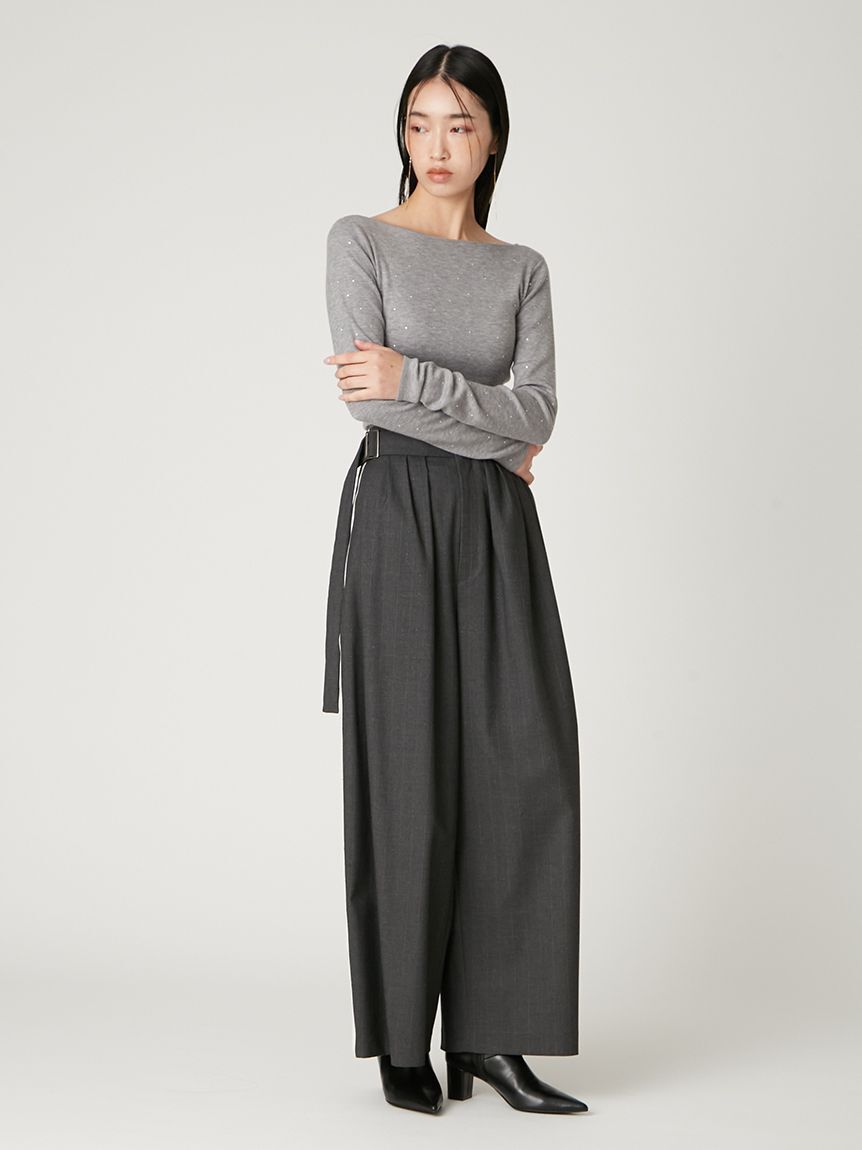 FRAY I.D「ビジュードットニットプルオーバー」|ニット・セーター|