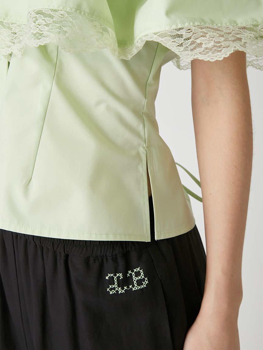 LILY BROWN「ボリュームフリルオフショル2wayブラウス」|シャツ・ブラウス|