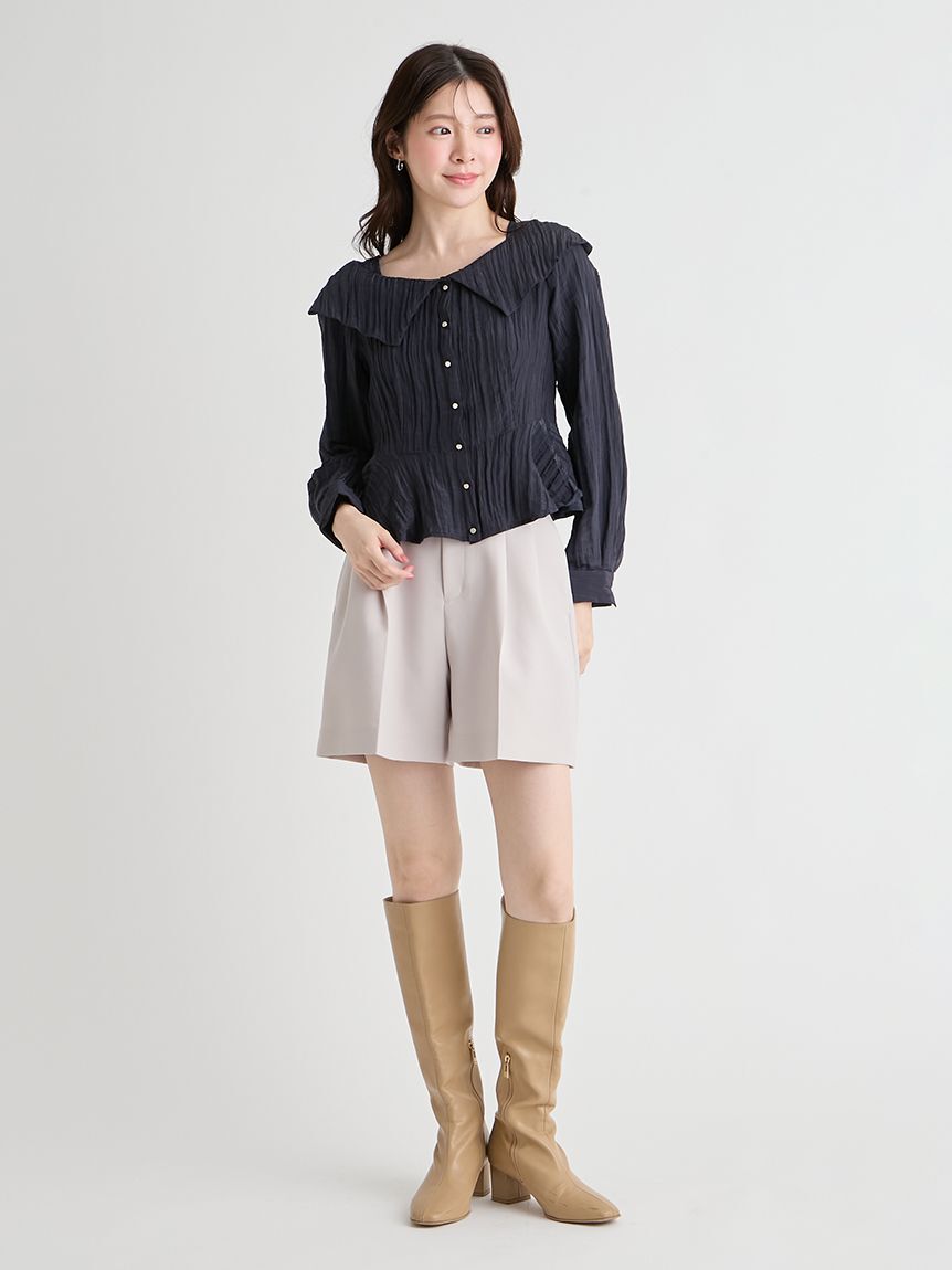 CELFORD「【洗える】ベルト付きショートパンツ」|その他|