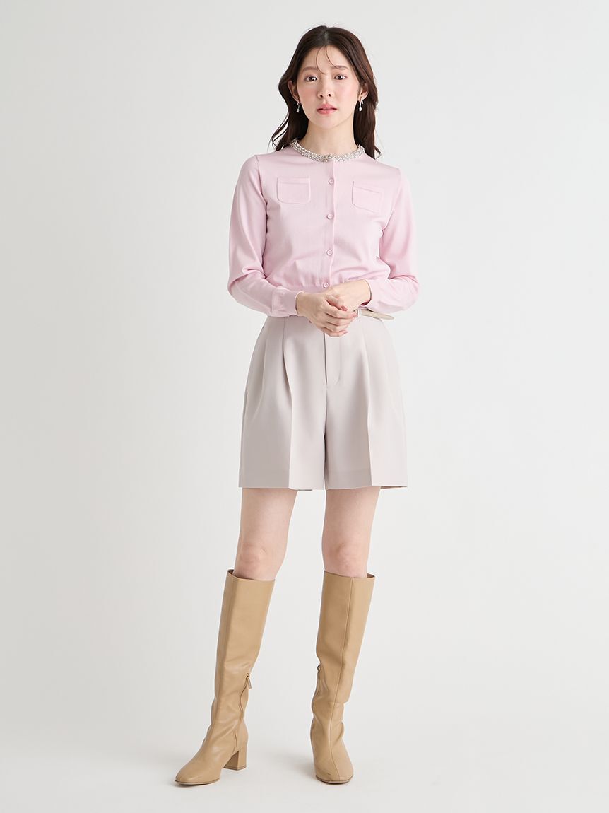 CELFORD「【洗える】ベルト付きショートパンツ」|その他|