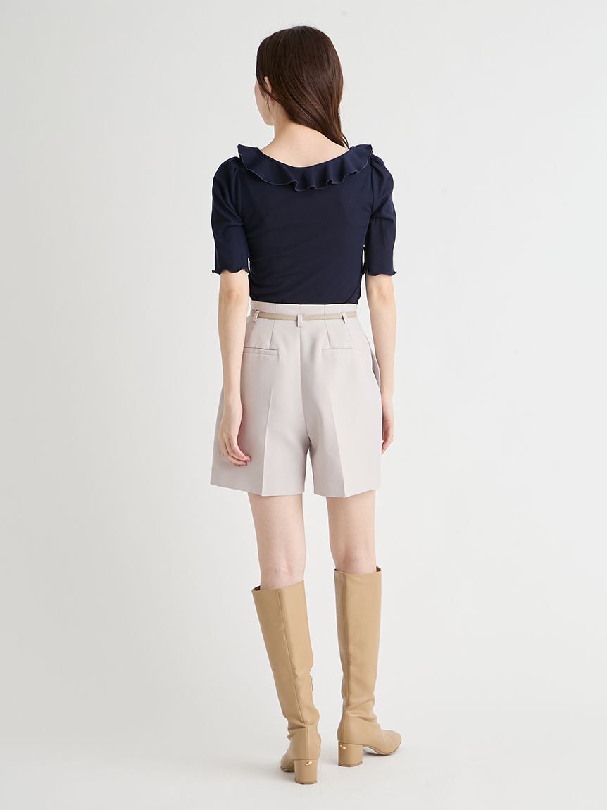 CELFORD「【洗える】ベルト付きショートパンツ」|その他|