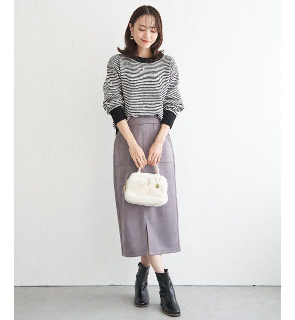 ikka「モールニットプルオーバー」|プルオーバー|