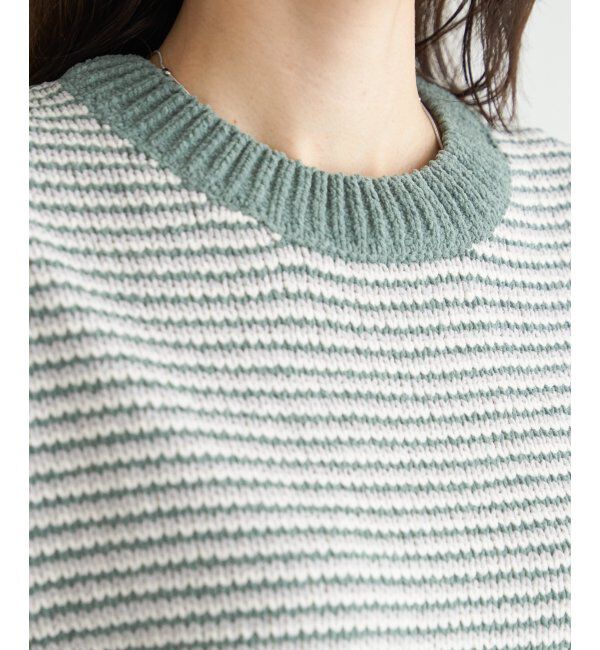 ikka「モールニットプルオーバー」|プルオーバー|